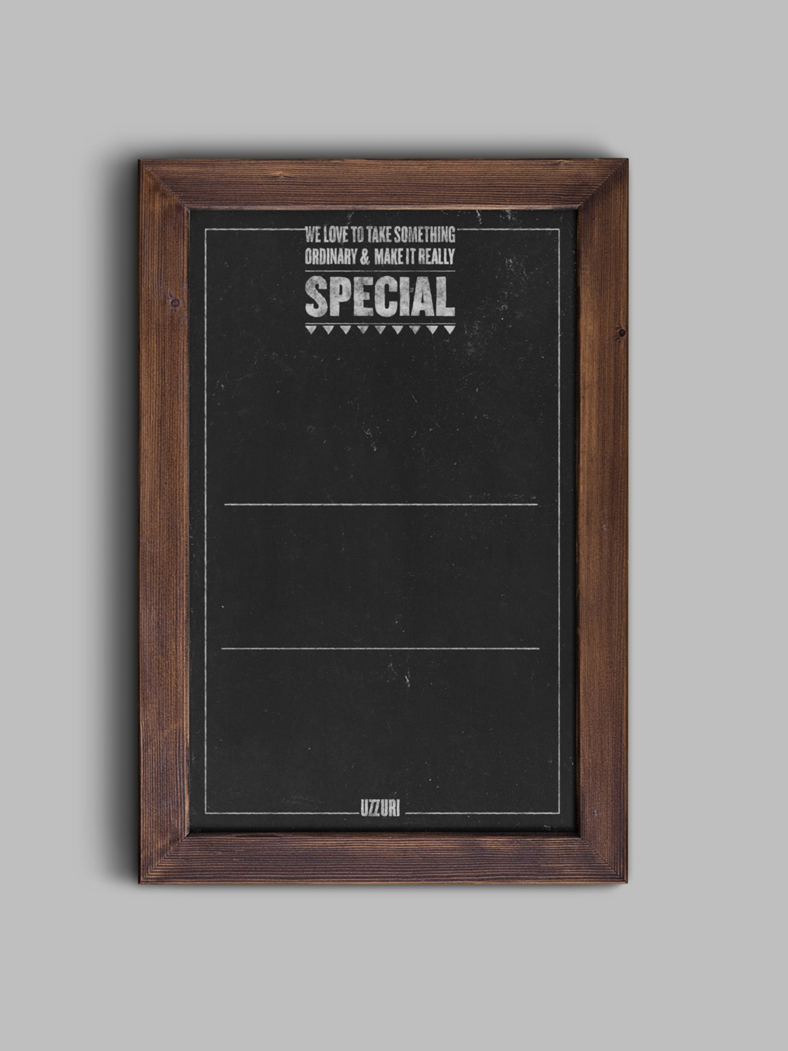 Specials-menu