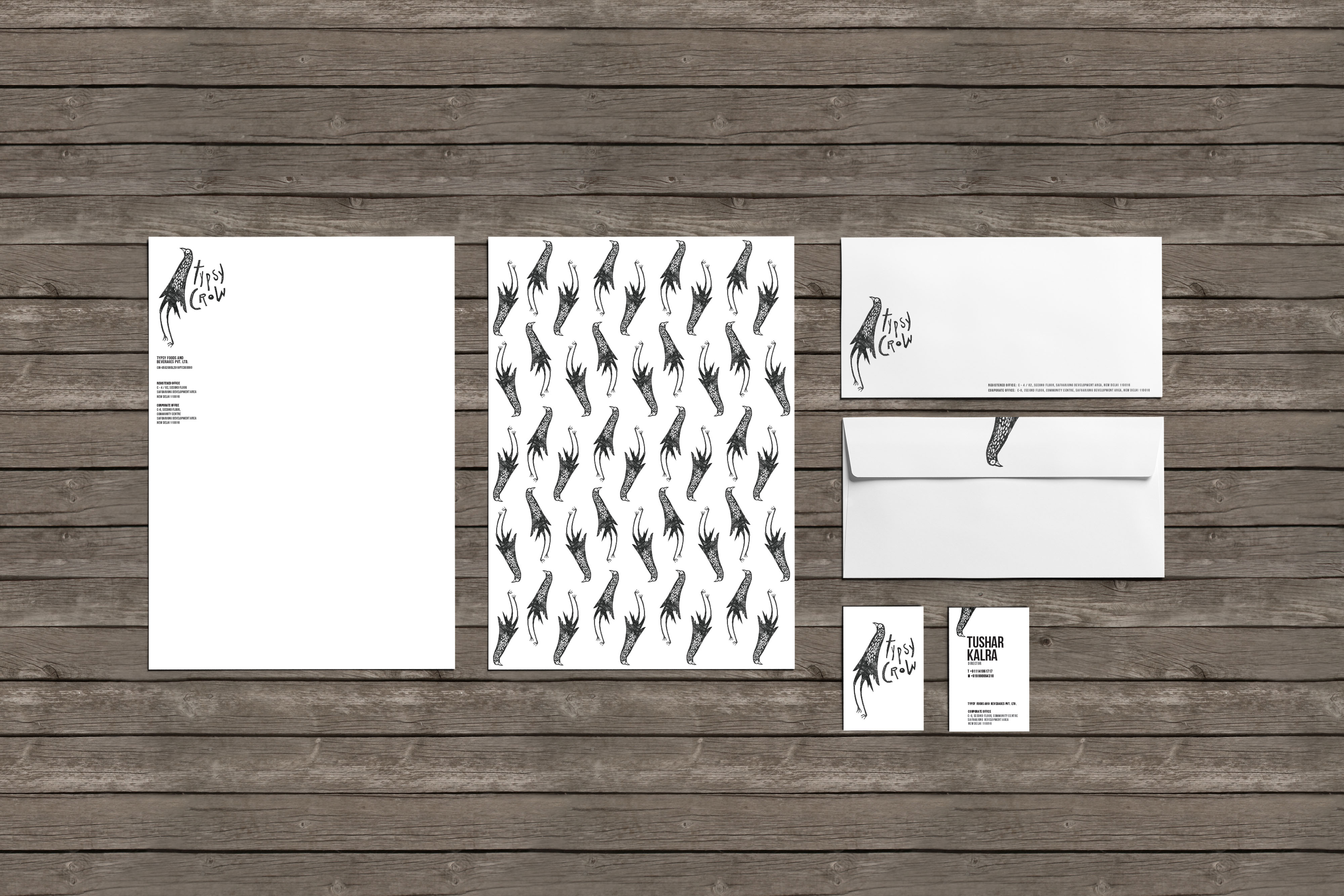 TYPSY CROW STATIONERY