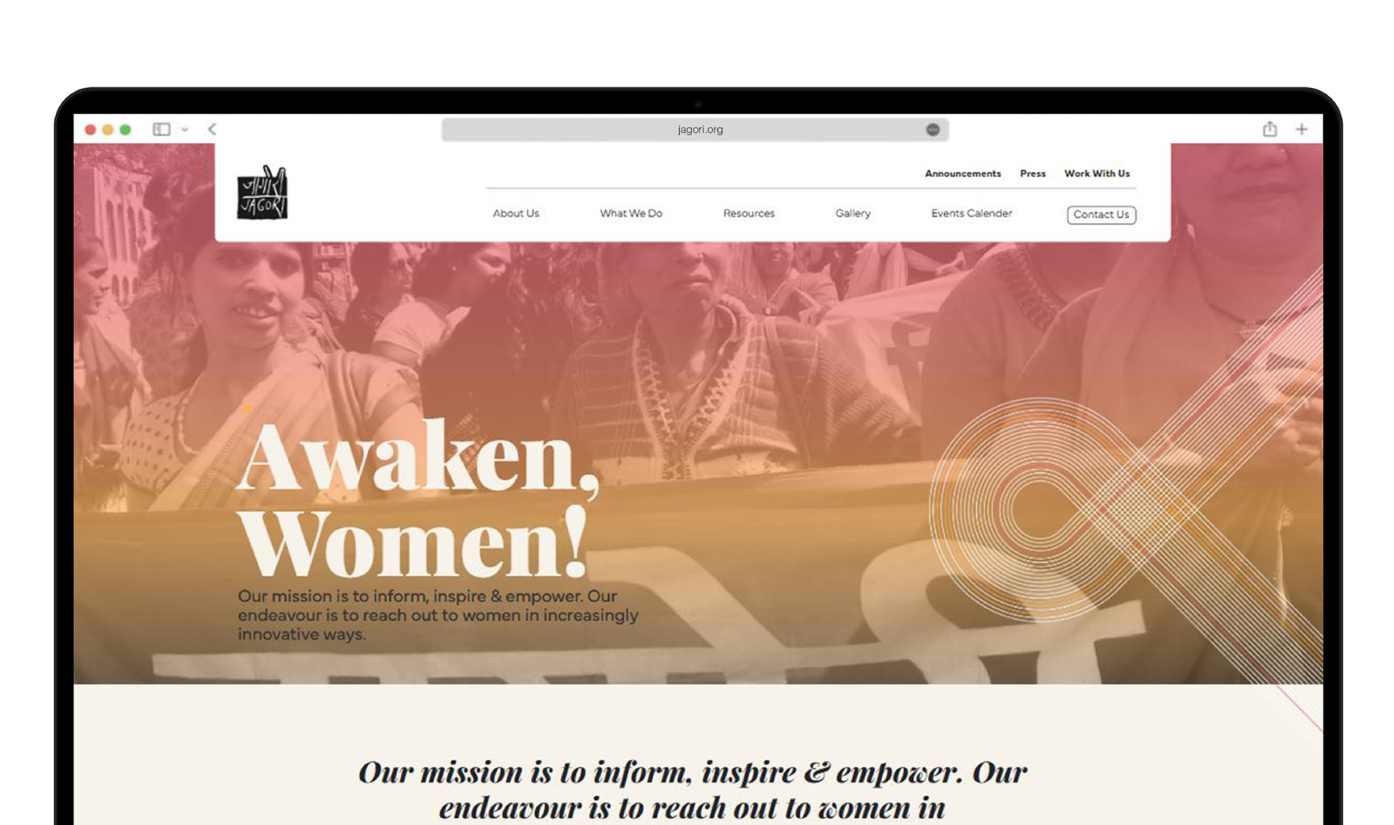 Jagori - Website